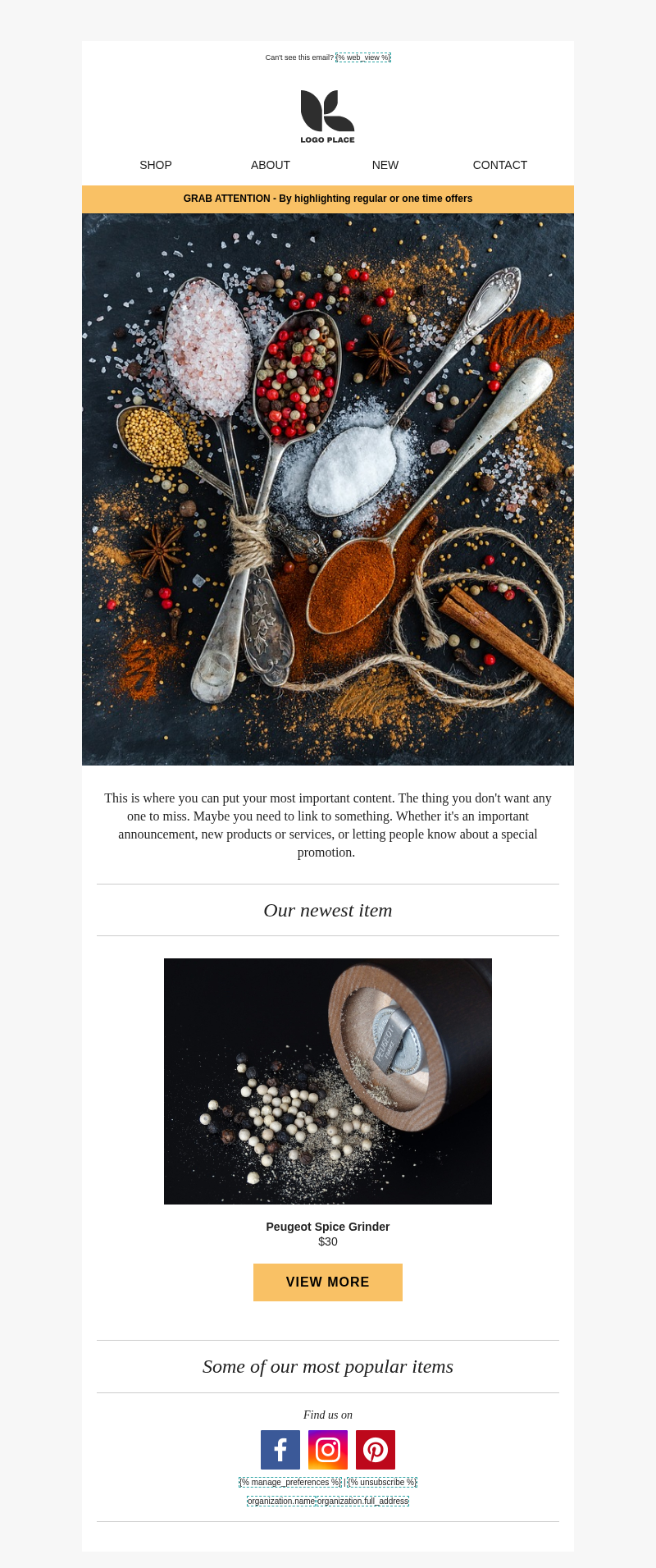 Promotional - Product announcement