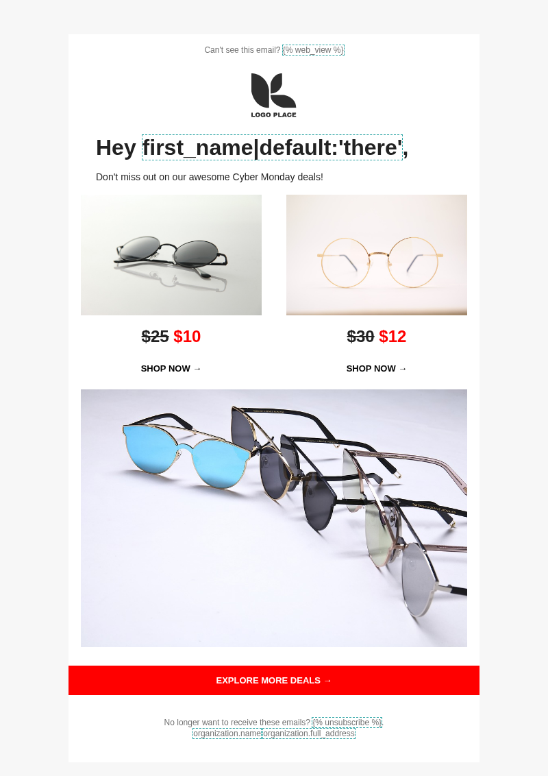 Cyber Monday - Deal