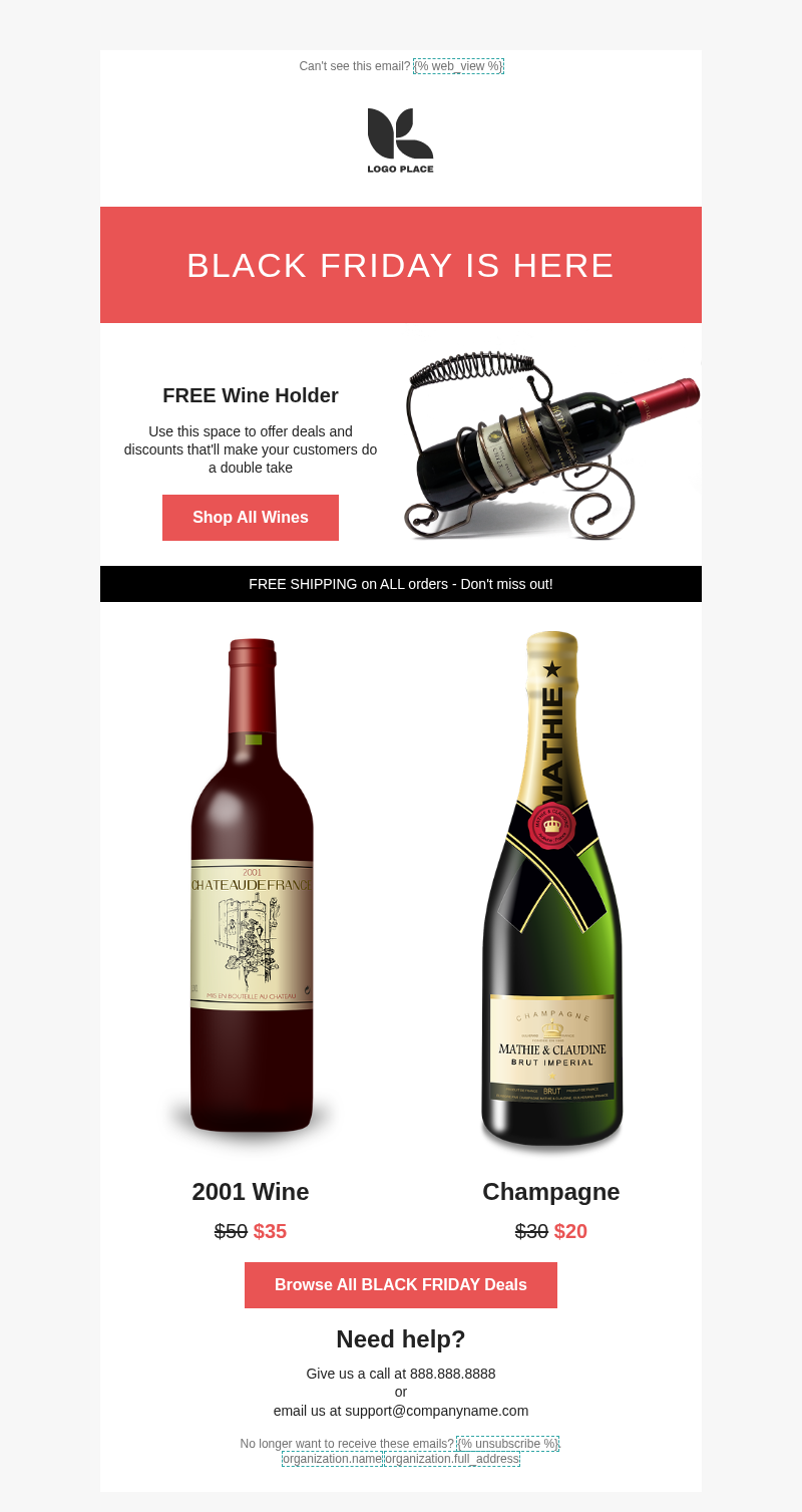 Black Friday - Sale