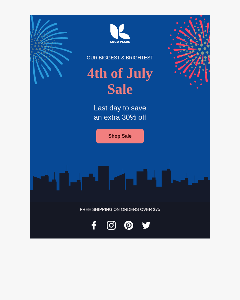Independence Day - Sale