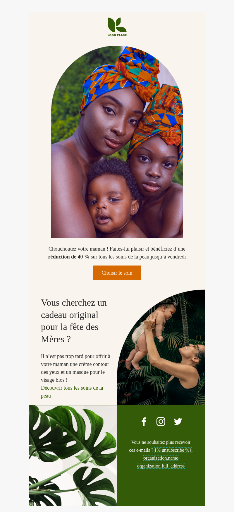 Mother's Day - Limited time offer