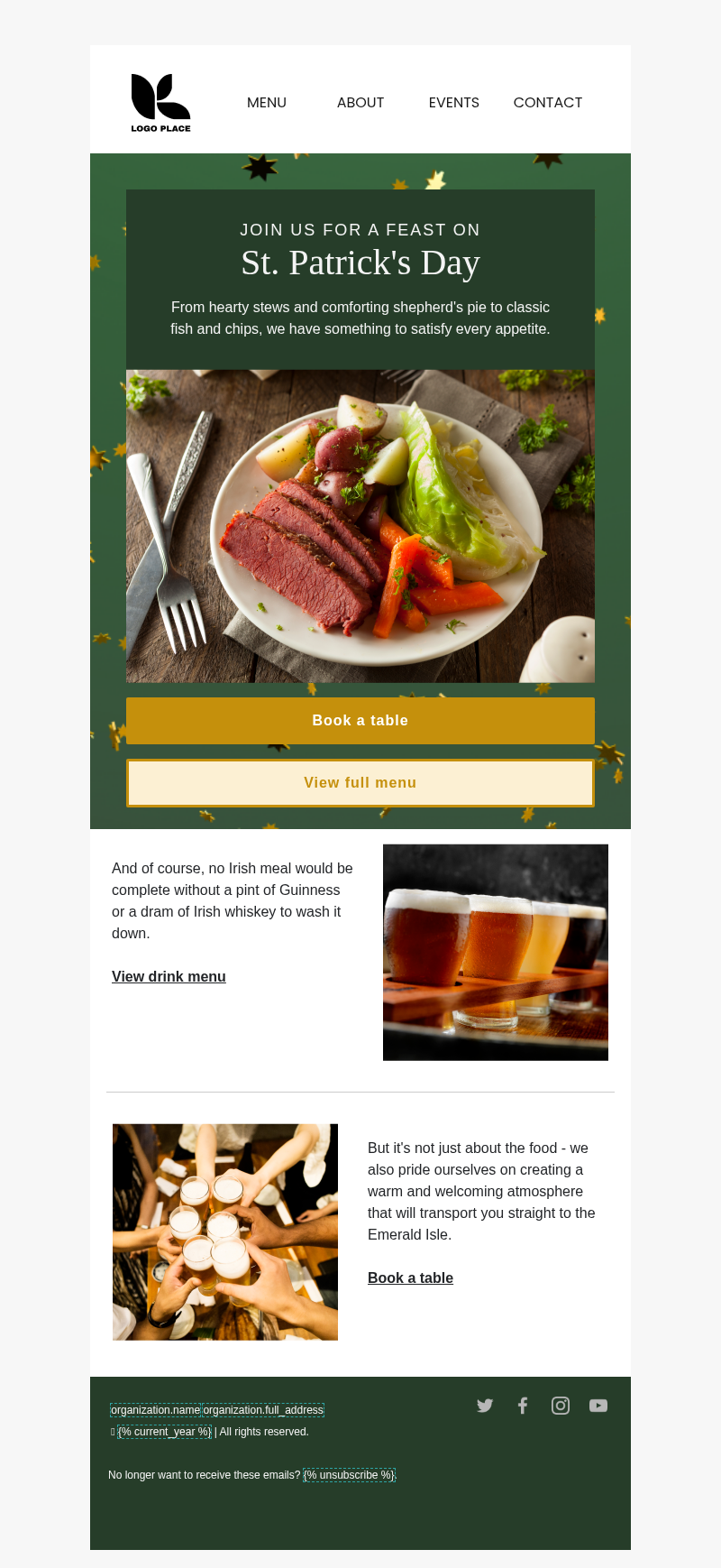St. Patrick's day - Special occasion