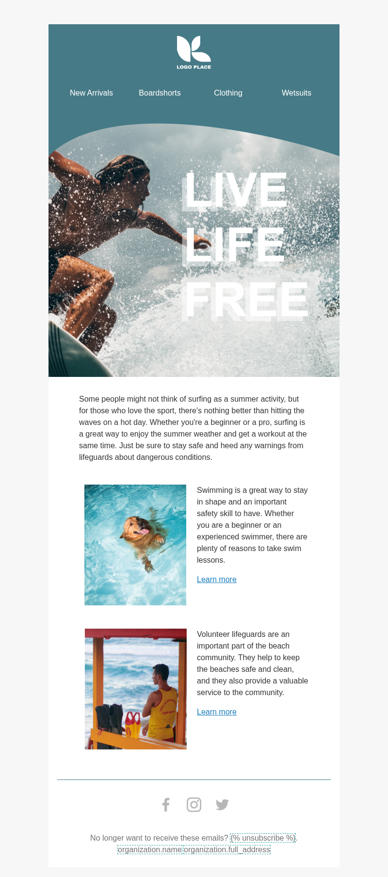 Summer - Newsletter