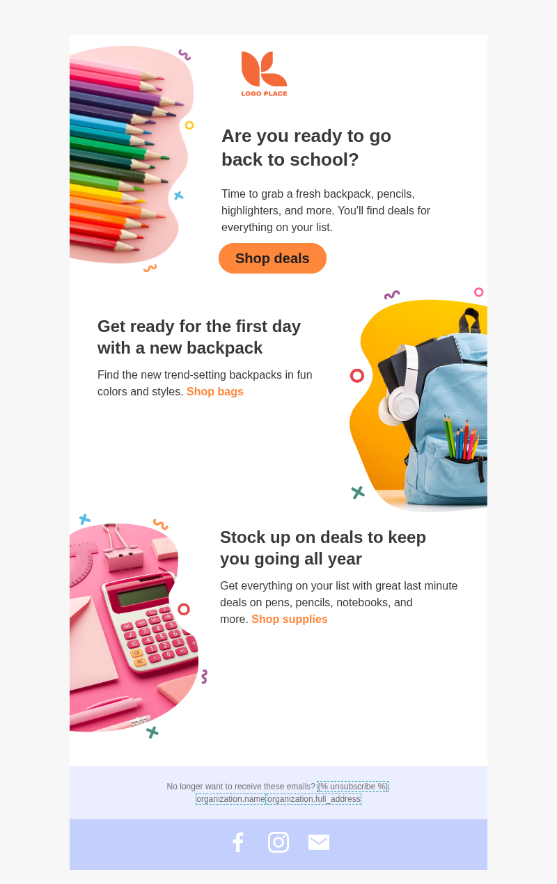 Back to School - Sale