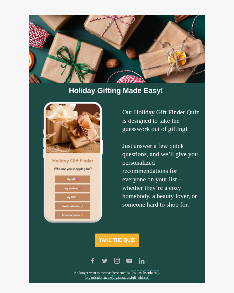 Holiday Quiz