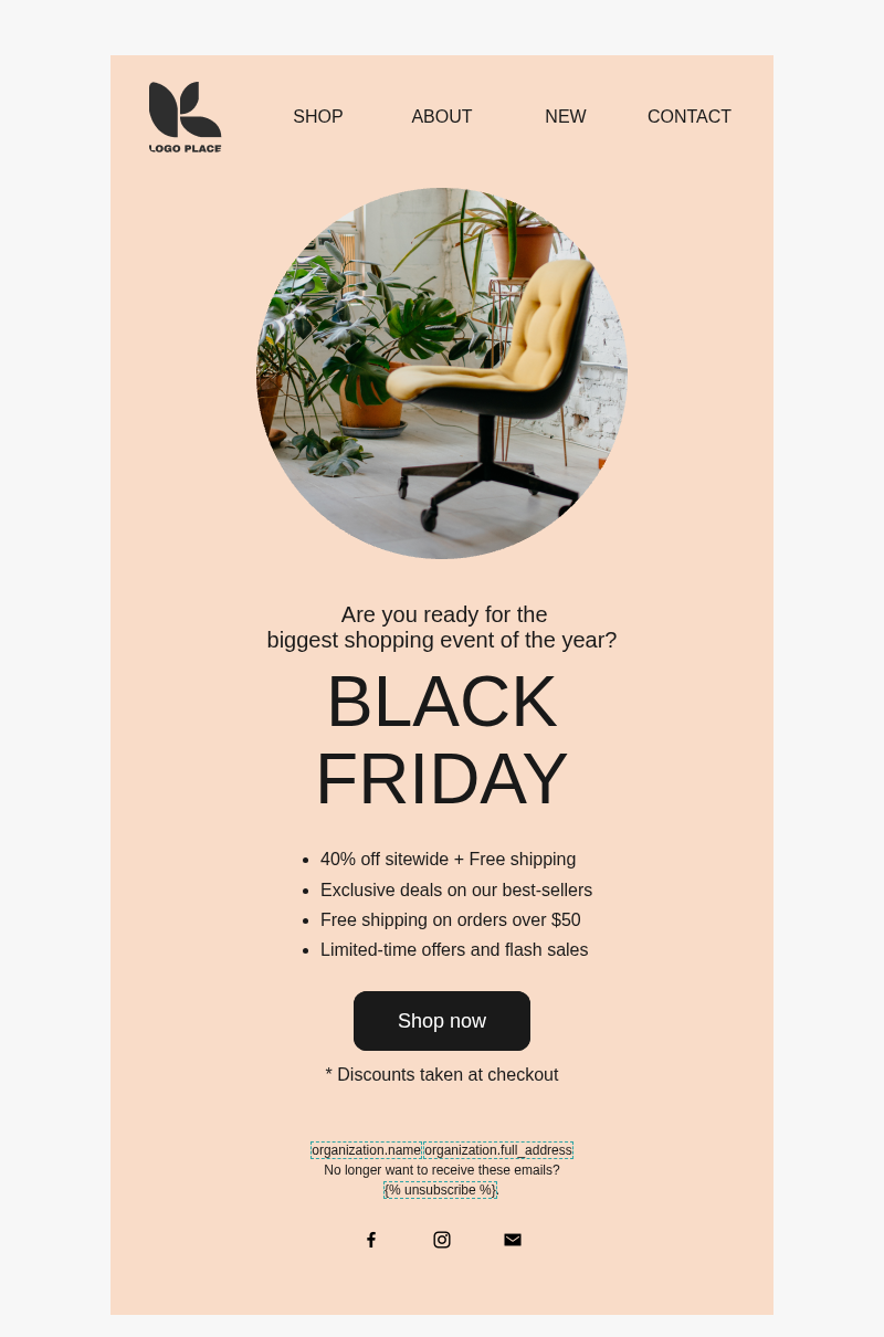 Black Friday - Sale