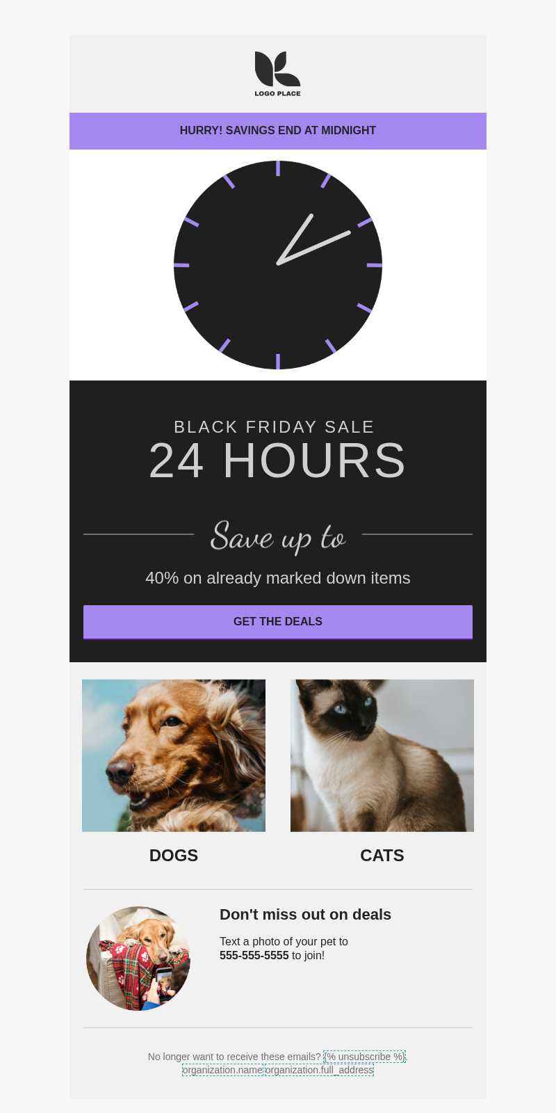 Black Friday - Sale