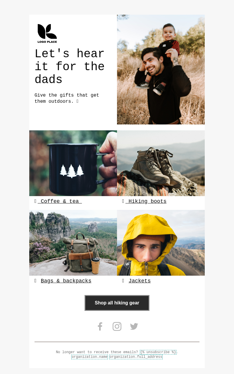 Father's Day - Sale